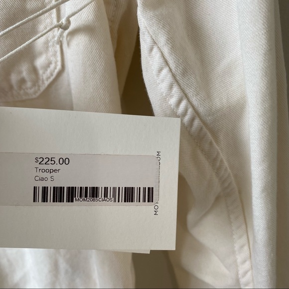 MOTHER The Trooper Button Up Shirt In Ciao NEW - Picture 7 of 16